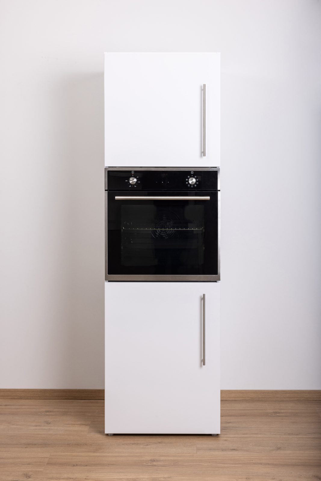 Keukenkast wit met oven