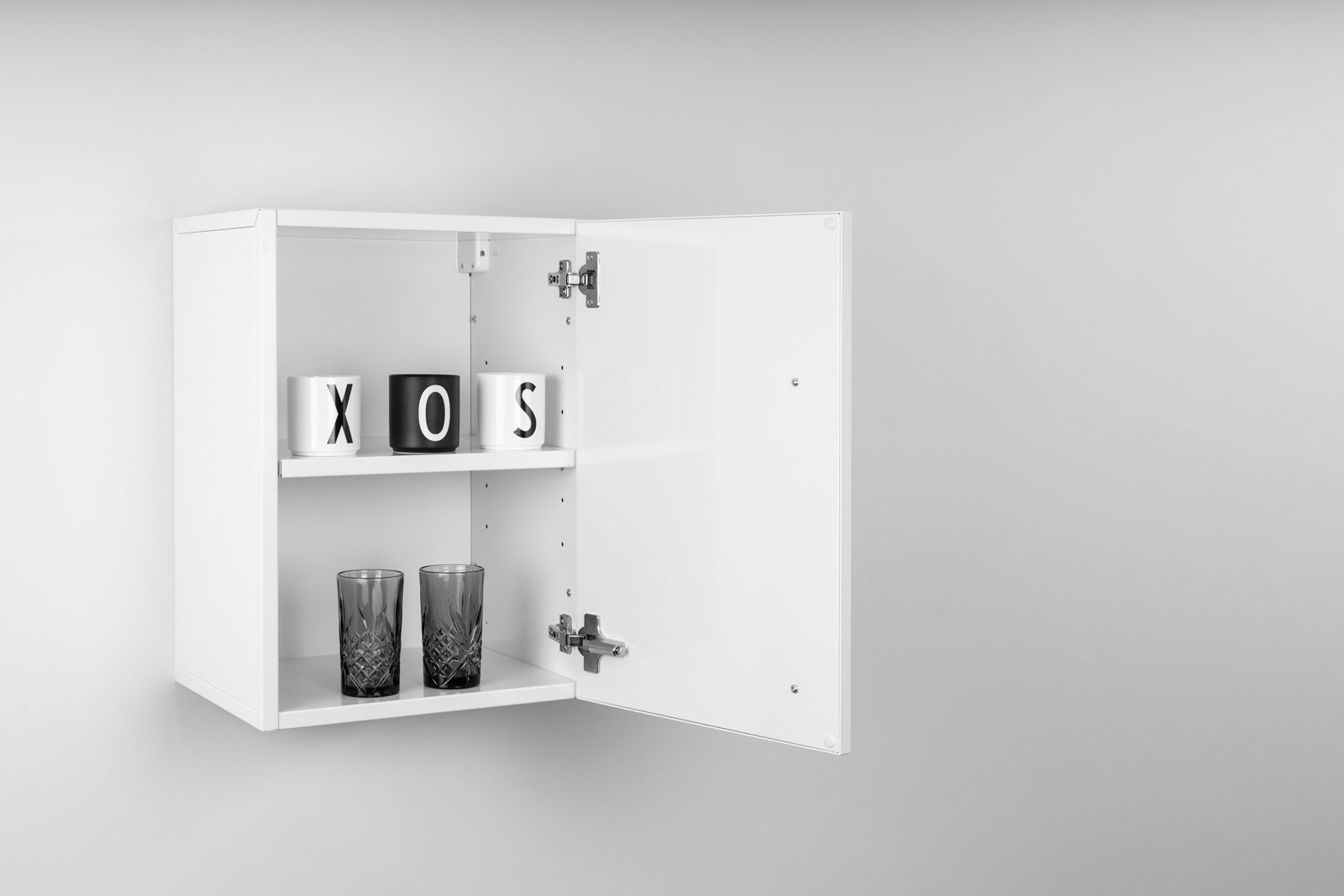 Witte legplank keukenkast