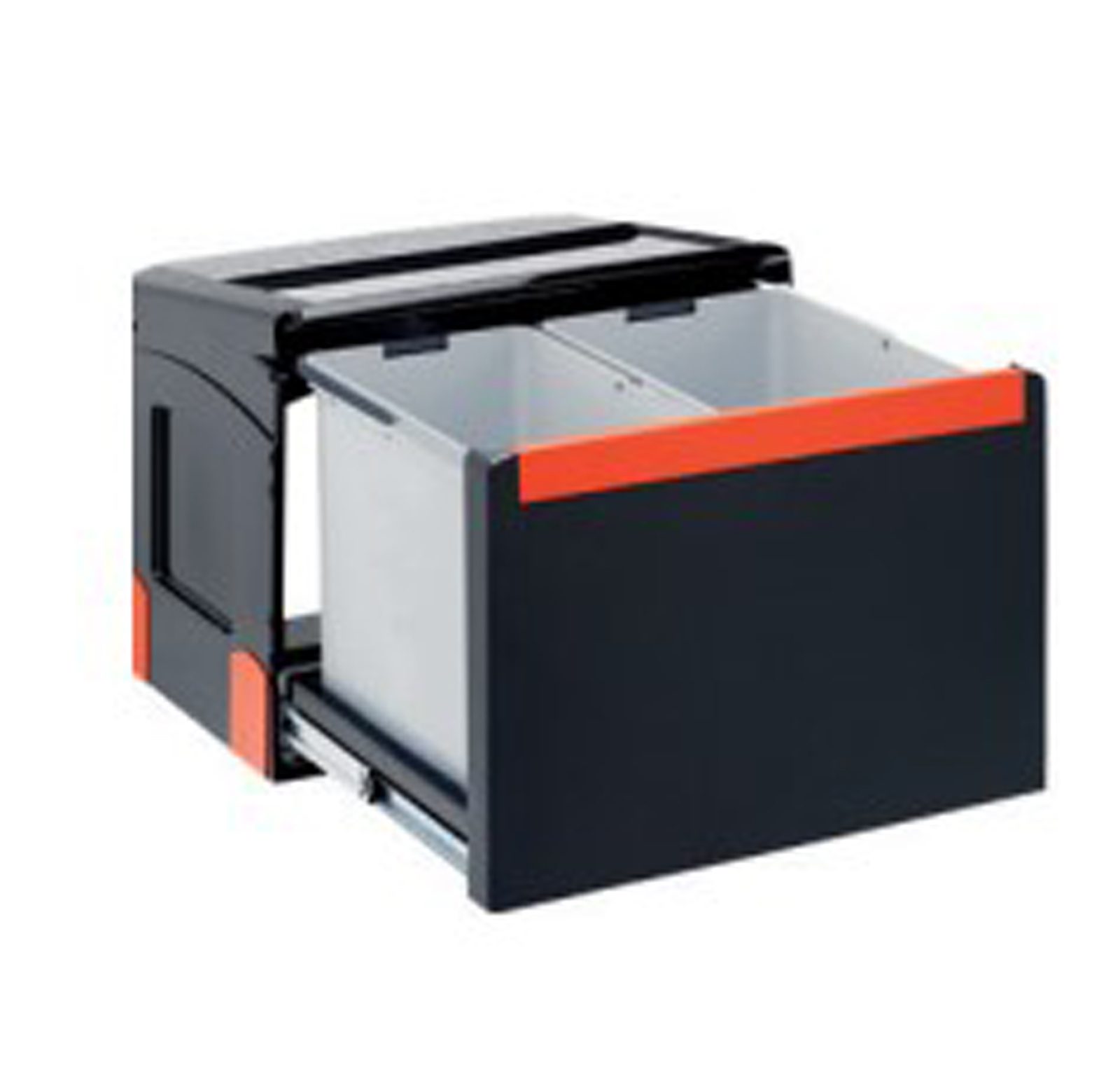 Afvalbakken voor de Steel-lijn keukens.